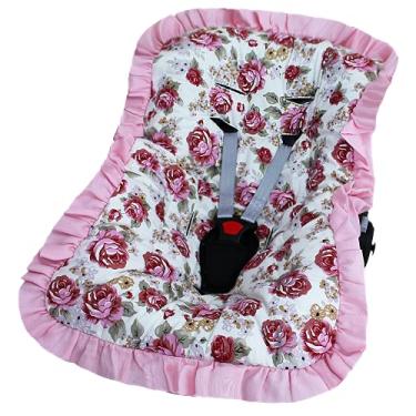 Imagem de Capa de Bebê Conforto Nanna Baby - Floral Pink