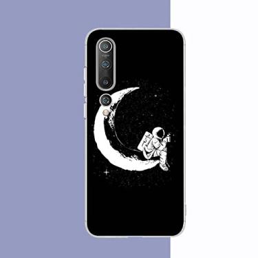 Imagem de Capa de telefone Moon Astronaut para Samsung S21 A10 para Redmi Note 7 9 para Huawei P30Pro Honor 8X 10i capa, A5, para Samsung A31
