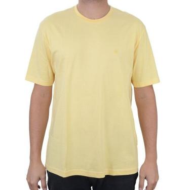 Imagem de Camiseta Masculina Highstil Mc Classic Amarela - Hs5007