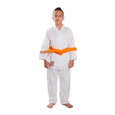 Imagem de Kimono Karatê Brim Reforçado, Infantil, Branco, Haganah, M000