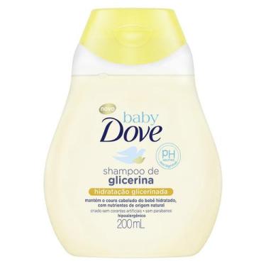 Imagem de Shampoo De Glicerina Baby Dove Hidratação Glicerinada 200ml