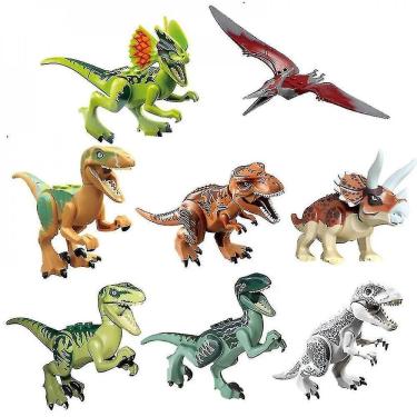 Imagem de Jurassic World Dinossauro Building Blocks 8pcs