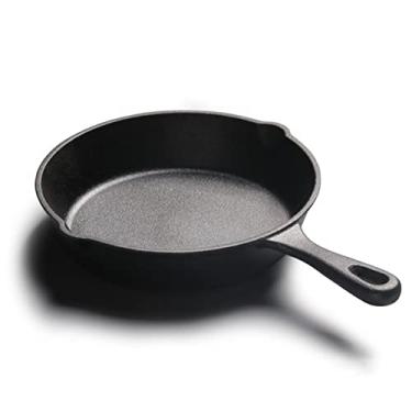 Imagem de Frigideira de ferro fundido – Frigideira – Grelha para uso interno e externo Panela de ferro fundido (diâmetro 16 cm)