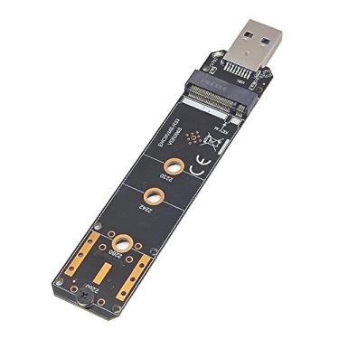 Imagem de DAGIJIRD Adaptador M.2 para USB Placa SSD M.2 NVME SSD para USB3.2 GEN2 10Gbps Suporte para cartão adaptador para 2230 2242 2260 2280