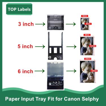 Imagem de 3 Polegada papel c bandeja para canon tamanho do cartão cassete de papel PCC-CP400 para canon selphy