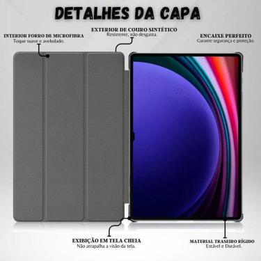 Imagem de Capinha Smart Case Magnética Para Samsung Galaxy Tab S9 11