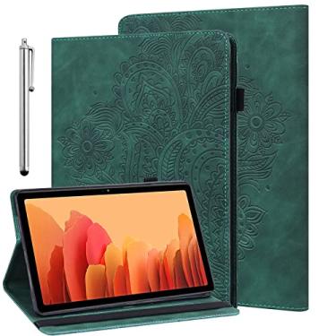 Imagem de ALILANG Capa para iPad Mini 6 2021 (6ª Geração) 8,3 polegadas com Stylus, Vários Ângulos de Visualização Suporte de Couro PU Capa Flip para iPad Mini 6 Capa Verde
