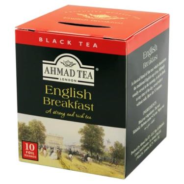 Imagem de Ahmad Tea London Chá Preto English Breakfast 10 Unidades De 20G