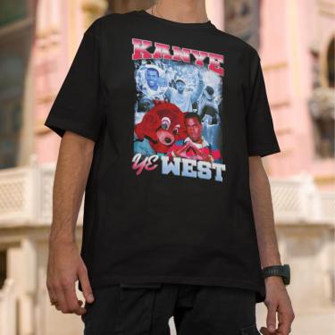 Imagem de Camiseta Kanye West The Life Album The Dropout College Rap