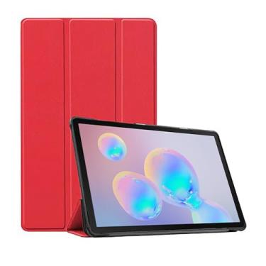 Imagem de Capa Case Smart Para Galaxy Tab S6 (Tela 10.5") - C7 COMPANY (Vermelho)