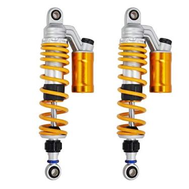 Imagem de Hegeiis Amortecimento de rebote universal de 325 mm/12,8 pol. Suspensão traseira de 7 mm Amortecedor a ar MTB para BWS 125 Dirt Bike Gokart Quad ATV Nmax Xmax Aerox