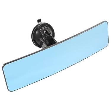 Imagem de Espelho retrovisor universal de 30,48 cm, espelho convexo de ângulo grande atualizado com design adesivo, substituição para carros, SUVs, vans, caminhões e navios