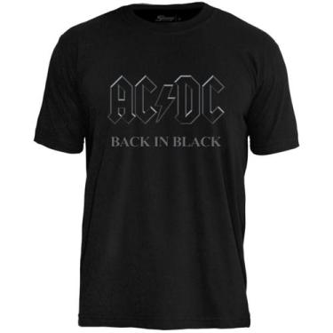 Imagem de Camiseta Ac/Dc Back In Black - Stamp