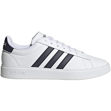 Imagem de adidas Grand Court 2.0 masculino, Branco/tinta/Ecru Tint, 36