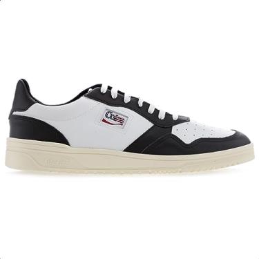 Imagem de Tênis Coca Cola March Ray Leather Preto e Branco - Masculino Branco 38