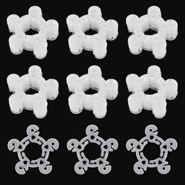 Imagem de iFlyMars Clipes de balão de 60 peças para arco de balão, suporte de coluna de balão e flores de balão, decorações de festa de aniversário para chá de bebê