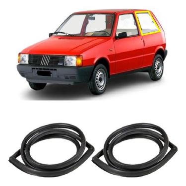Imagem de Jogo Borracha Janela Lateral Fixa Fiat Uno Até 2013 - Disk Bor