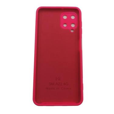 Imagem de Capa Capinha para Samsung Galaxy a22 4g tela 6.4 Silicone Aveludada Pr
