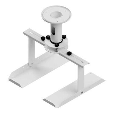 Imagem de Suporte Para Projetor De Teto Com Bandeja - Tubo 12cm - AVATRON