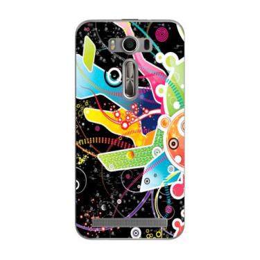 Imagem de Capa Adesivo Skin058 Verso Para Asus Zenfone 2 Laser ZE500KL - KawaSki