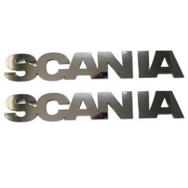 Imagem de 2 Emblema Letreiro Plastico Cromado Para Sc G R 2011 a 2019 - TOP-AR