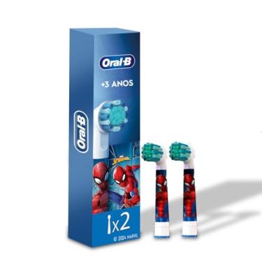 Imagem de Oral-B Refil para Escova Elétrica Marvel Homem-Aranha, 2 Unidades
