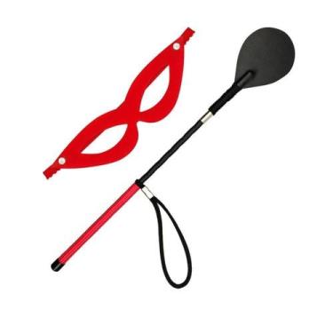 Imagem de Kit chibata e máscara tiazinha - LA PIMENTA