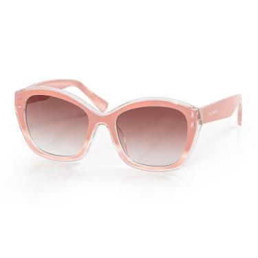 Imagem de Óculos De Sol Feminino Quadrado Albali Rosa Alma Genius