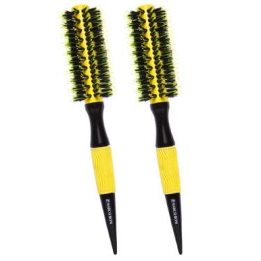 Imagem de 2UN Escova Thermal Ceramica Basic Yellow 47MM Marco Boni
