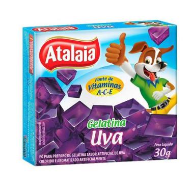 Imagem de Gelatina Atalaia 30g Uva cx 36uni
