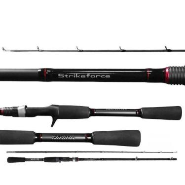 Imagem de Vara para carretilha daiwa strikeforce (1,83m) 8-17lbs - 2 partes