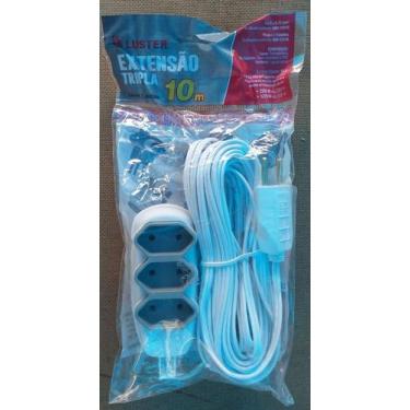 Imagem de Extensão tripla 5m / 10m - Luster, 10m