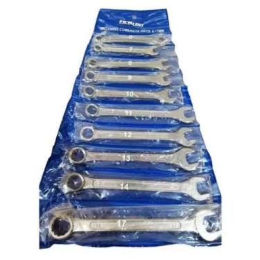 Imagem de Jogo kit chave combinada eda 6mm a 17mm com 10 peças