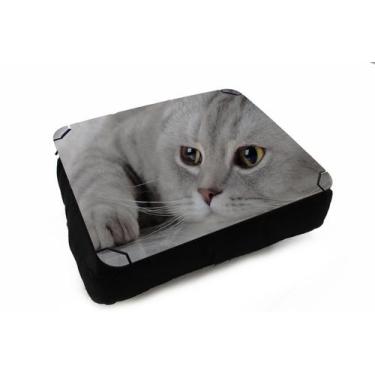 Imagem de Almofada Bandeja para Notebook Laptop Gatos Cat Felino - Deluzz, Escoc