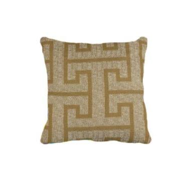 Imagem de Capa para Almofada Estampada Decorativa Creta Bege - LOVE4HOME
