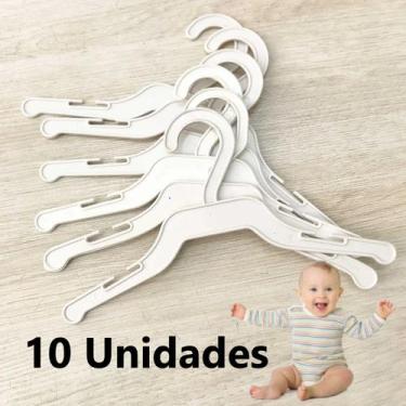 Imagem de Cabide (s) Okey Roupa Roupinha Bebê Kit 5/10/20/30/50 Infantil Customi