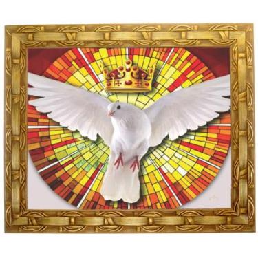 Imagem de Quadro do Espírito Santo, Mod. 05, Tam. 30x25cm. Angelus