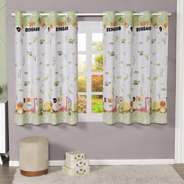 Imagem de Cortina Infantil Menina Menino Bebê 2,80x1,40 Estampada  - MH Enxovais