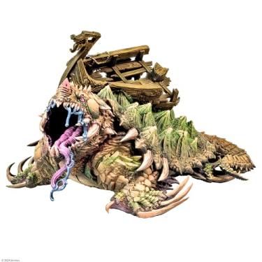 Imagem de Dungeons & Lasers Dragon Turtle Miniature - Large Figure for Use with DND and 5E Compatible RPG Games - Unpainted and Unassembled - for Ages 14 Years and up