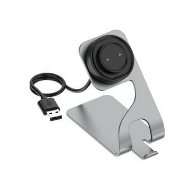 Imagem de KETOPKIN Cabo USB para carregamento Amazfit Active, Active Edge, Bip 5, Bip 5 Unity, GTR Mini, GTS4 Mini, Bip 3, Bip 3 Pro, Bip U, GTS 2, GTR 2 Carregador (cinza)