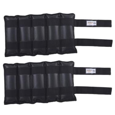 Imagem de Caneleira de Peso Ahead Sports AFF342 8 kg reta , Único, Preto