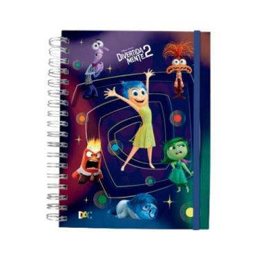 Imagem de Caderno Smart Mini Espiral Divertidamente 2 Com10 Divisórias Decoradas