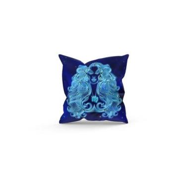 Imagem de Almofada Decorativa Cheia c/ Zíper 40x40 Virgem - Deluzz