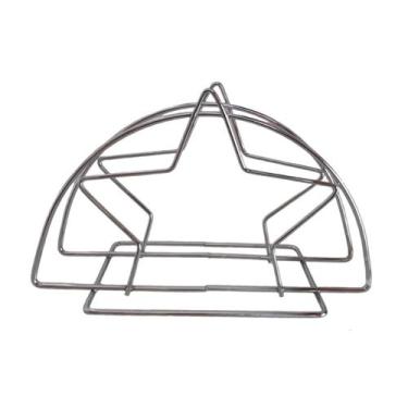 Imagem de Kit 5un Porta Guardanapo inox mesa bar restaurante sortmix - Rio Tijuc