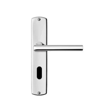 Imagem de Fechadura Papaiz Interna 40mm Mz180 Espelho Cromado, Cromado