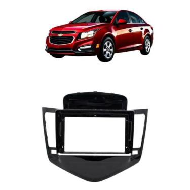 Imagem de Moldura 9 polegadas chevrolet cruze lt 2012/15 preto fosco - JOKER