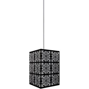 Imagem de Taschibra Renda 102 02110014-18, Pendente E27, 40W, Preto Fosco