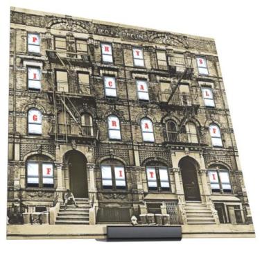 Imagem de Suporte Expositor Organizador de Mesa Porta Disco De Vinil Lp Decoraçã