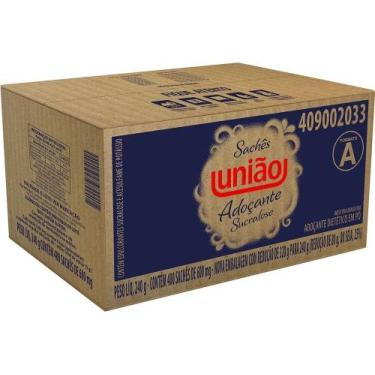 Imagem de Adoçante Sucralose União Sachê 600mg C/ 400 Unidades - Geral