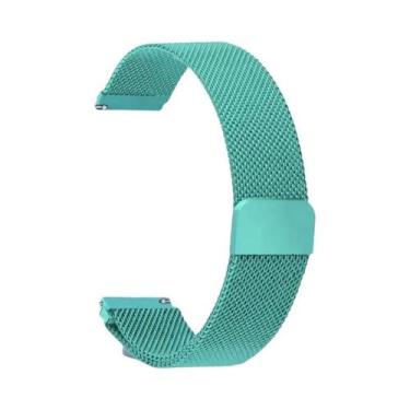 Imagem de Pulseira Milanesa de 20mm e 22mm para Amazfit GTS 2/2e/3/4, GTS 2 Mini